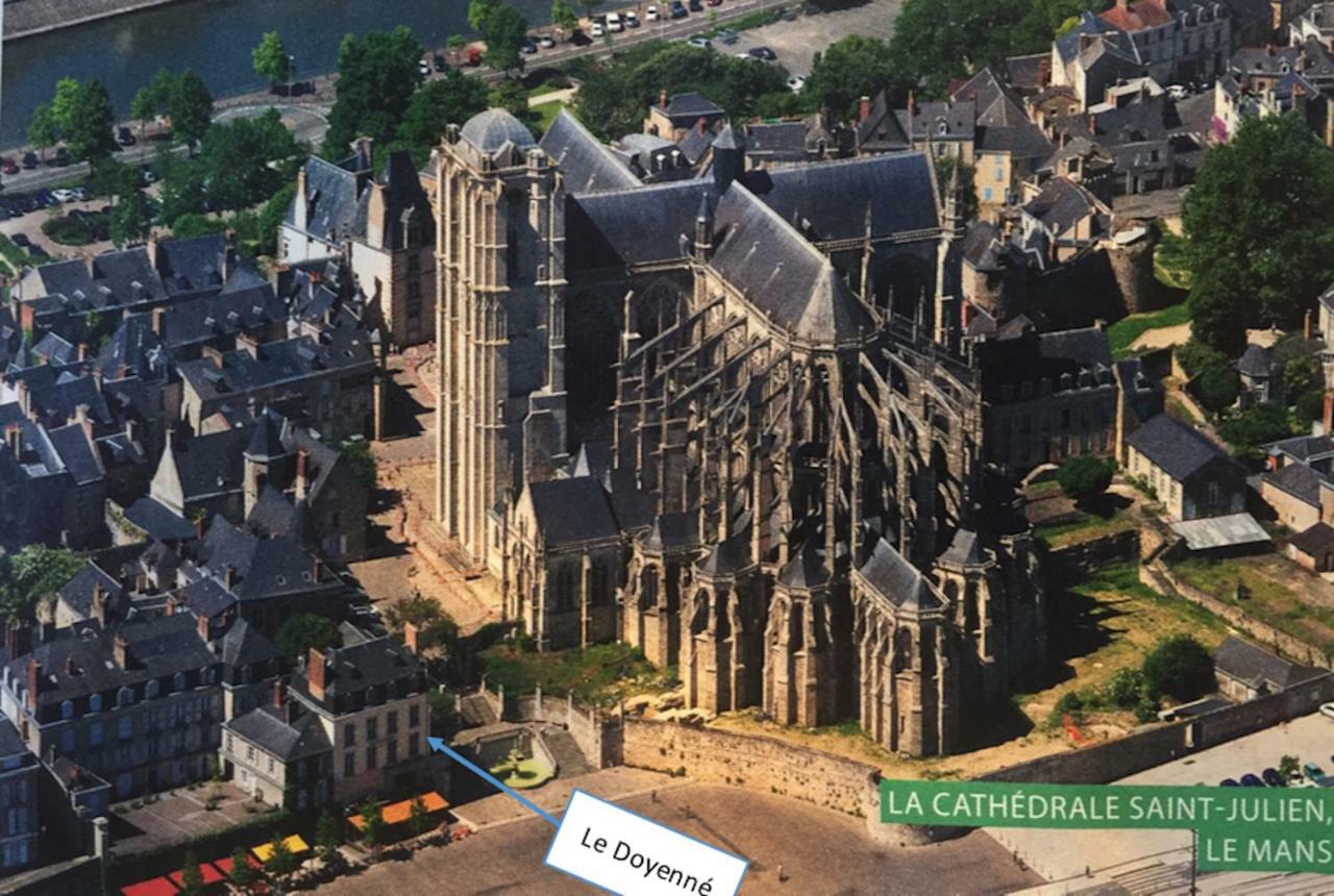 Bed and Breakfast Le Doyenne - Entree Autonome - Hypercentre Le Mans Exterior foto